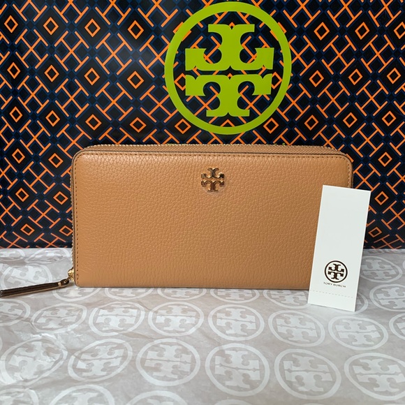 Tory Burch | Bags | Tory Burch Carter Continental Wallet In Cardamom |  Poshmark